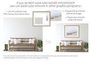 MODERN FARMHOUSE Wall&Frame Mockups, a Poster Template by MyHomeMockups (Thumbnail 11 of 12)