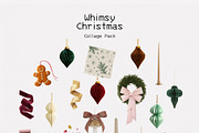 Whimsy Christmas Collage Pack, an Object Graphic by divanovskaya_nv (Thumbnail 5 of 20)