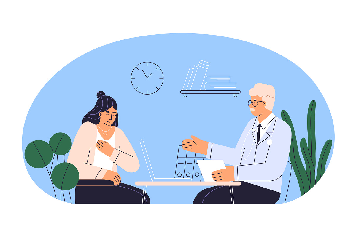 Medical examination & health checkup, a Healthcare Illustration by Good Studio (Photo 11 of 19)