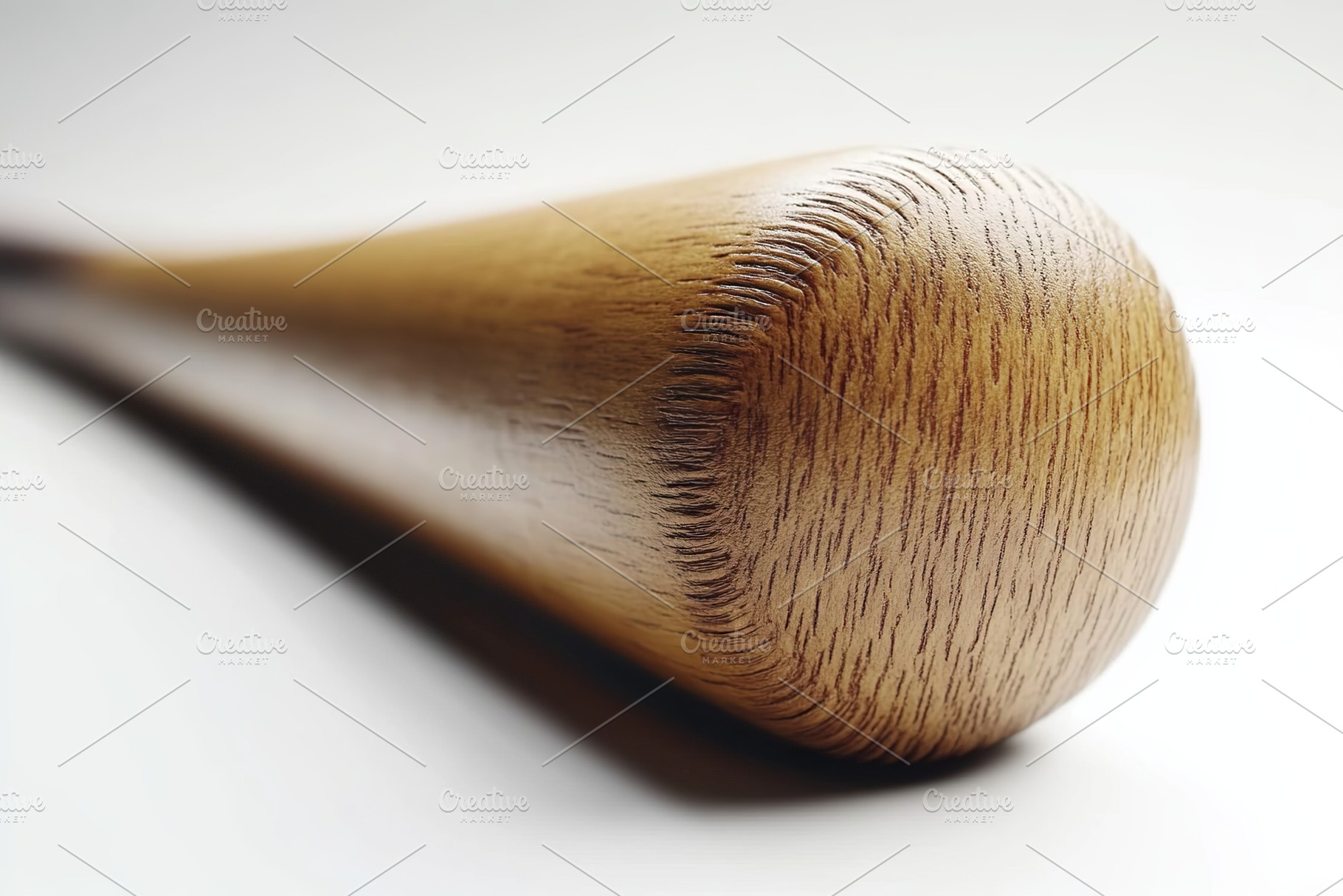Baseball bat on white background, a Sports & Recreation Photo by AlyaAnd