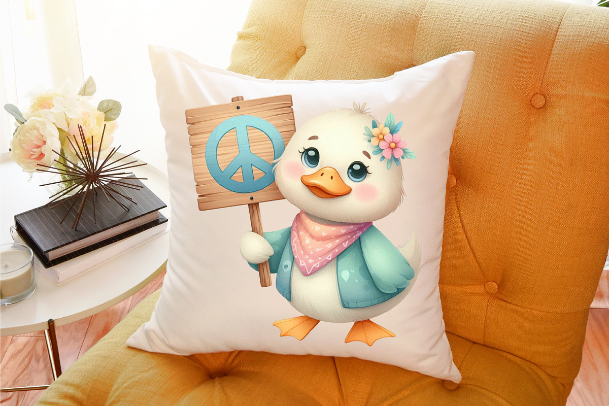 Quirky Duck Sublimation Clipart, a Graphic by designcity5 (Photo 5 of 5)
