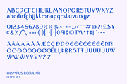 Olympus Font Family, a Serif Font by Hemphill Co (Thumbnail 13 of 14)