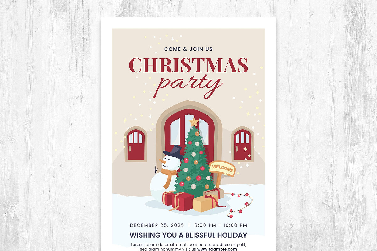 Christmas Greeting Card Templates, a Card Template by BrandPacks (Photo 2 of 11)