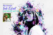 Alcohol Ink Photo Effect, an Action Add-On by MRI STUDIO (Thumbnail 1 of 12)