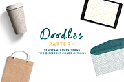 Doodle Pattern Set, a Pattern Graphic by annakatecreates (Thumbnail 1 of 5)