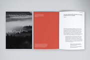 Warm Minimalist Editorial Template, a Print Template by McLittle Stock (Thumbnail 5 of 5)