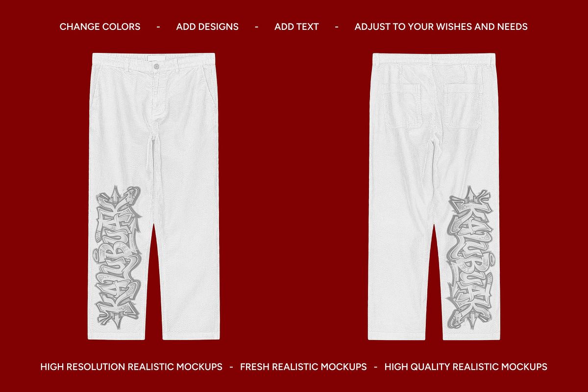 100 Realistic Clothing Mockup, a Merchandise Mockup by AtelierDuVow (Photo 5 of 16)