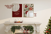 HOLLY | Christmas Frame Mockup Set, a Household Mockup by SoleilHomeMockups (Thumbnail 2 of 11)