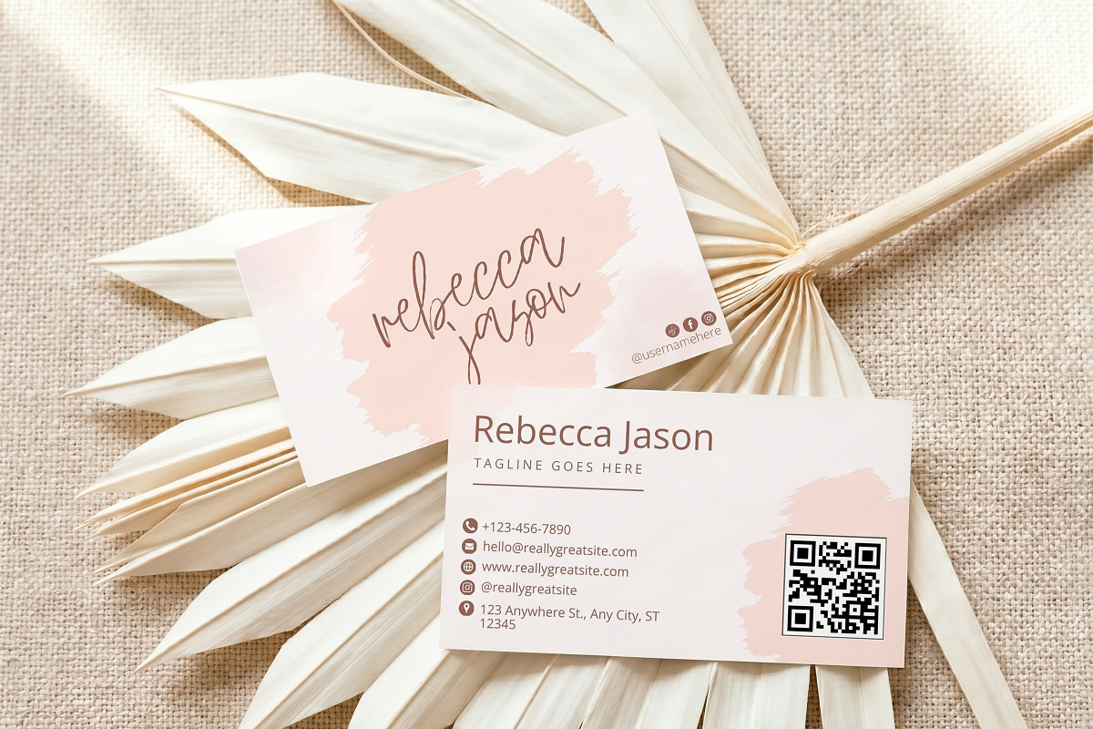 Modern Business Card Canva Template, a Business Card Template by Arslan (Photo 4 of 6)