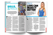 Indesign Magazine Template, a Magazine Template by Red Cactus Creative (Thumbnail 7 of 23)
