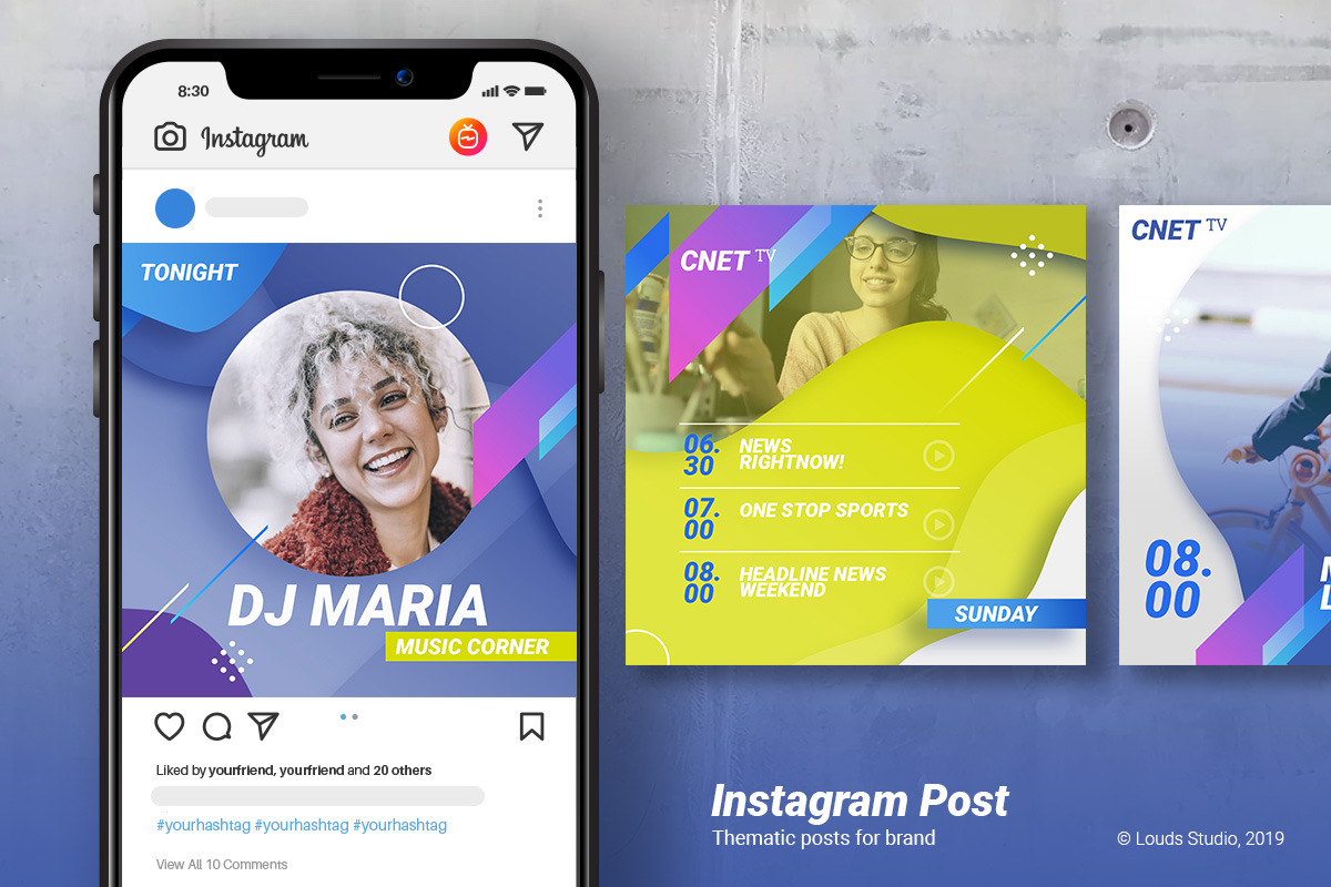 Modern Gradient Business Banner, a Social Media Template by Louds Studio (Photo 2 of 4)