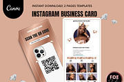 2023 Instagram Business Card, a Social Media Template by Foedesigner (Thumbnail 1 of 6)