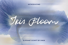Iris Bloom: Elegant Script Font