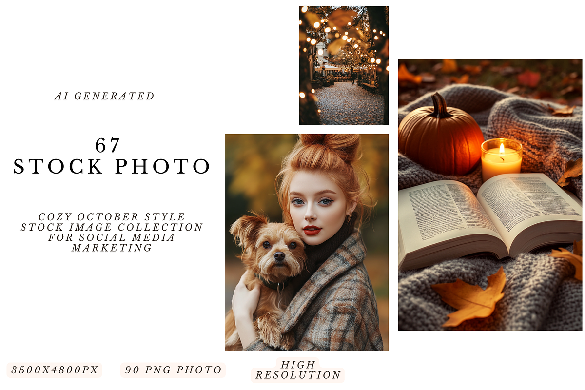 67 Cozy October Mood Stock Photos, a Beauty & Fashion Photo by MarkoPresets (Photo 6 of 10)