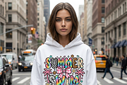 Summer Swim T-Shirt Design, a Shirt Mockup by Vector Stall (Thumbnail 2 of 9)