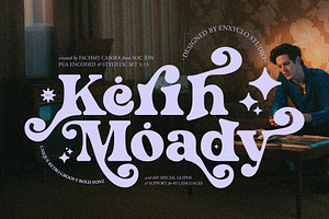 NCL Kerih Moady - Retro Groovy