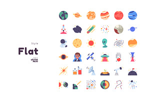 36 Space Icons