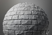 Rough stone blocks, a Textures & Material 3D Model by happy brush (Thumbnail 2 of 3)