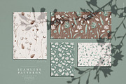 Trendy Leaf Collection, a Texture Illustration by Julia Dreams (Thumbnail 5 of 10)