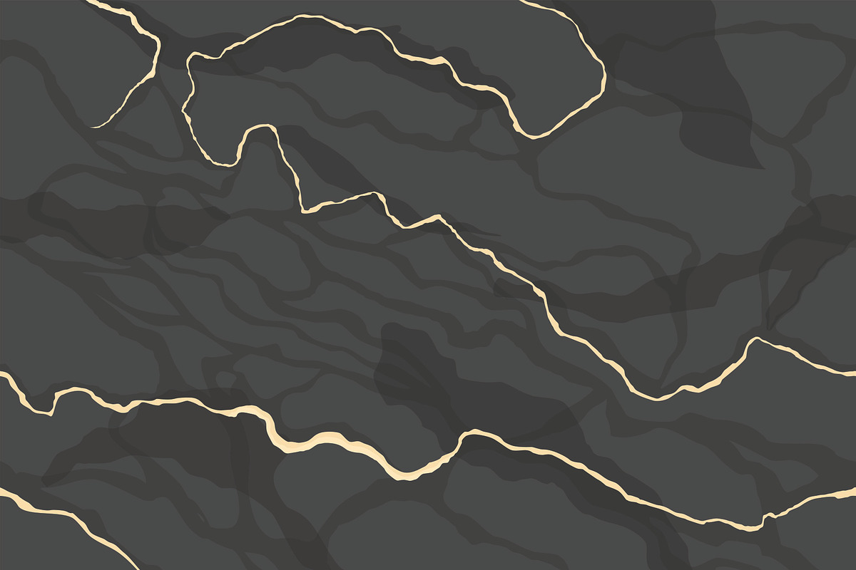 Black Marble Seamless Pattern, a Pattern Graphic by Viktorijareut (Photo 1 of 4)