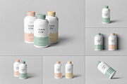 Cosmetic Bottle Mock-up 4, a Packaging Mockup by Yogurt86 (Thumbnail 1 of 13)