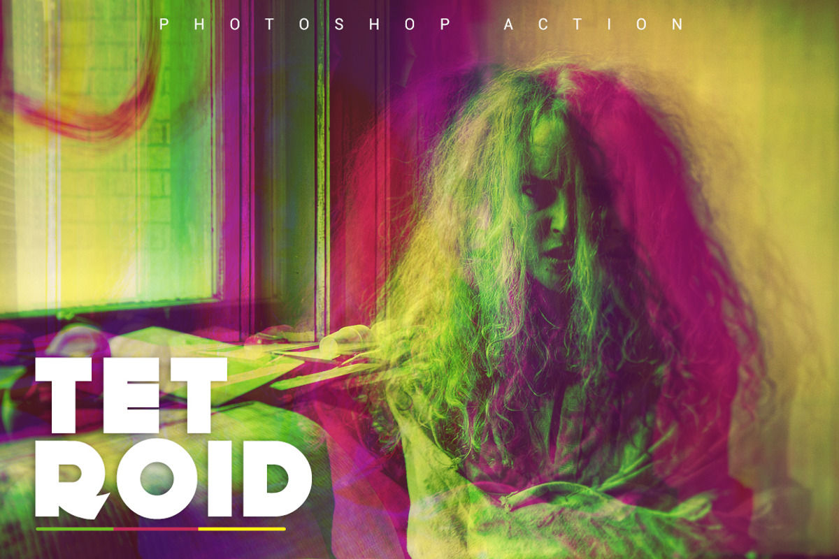 Tetroid Photoshop Action, an Action Add-On by DuoFankaar (Photo 1 of 8)