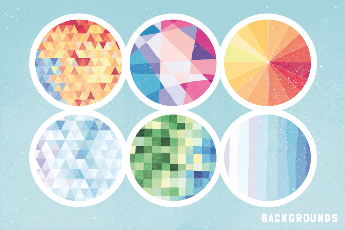 Hipster graphic stuff (Ai, Ps) preview 3