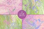 Chalk Pastel Botanical Textures, a Texture Illustration by Elena Pimonova (Thumbnail 5 of 10)