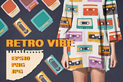 Retro vibe, an Object Graphic by Popova (Thumbnail 1 of 6)