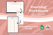 Coaching Worksheets for Clients, a Templates & Theme by bellaROSEworkshop (Thumbnail 4 of 6)