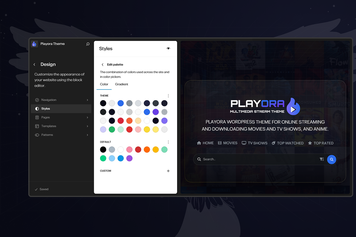 Playora – Movie & TV Streaming Theme, a WordPress Template by Phenix Themes (Photo 17 of 19)