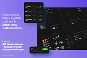 Crypto Wallet + AI Image Generator, an UI Kit Template by Paula M UI Store (Thumbnail 4 of 6)