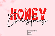 Honey Christmas - Font Duo
