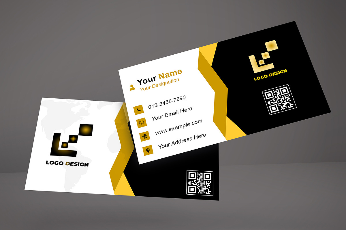 Minimal Visiting Card Design preview 4