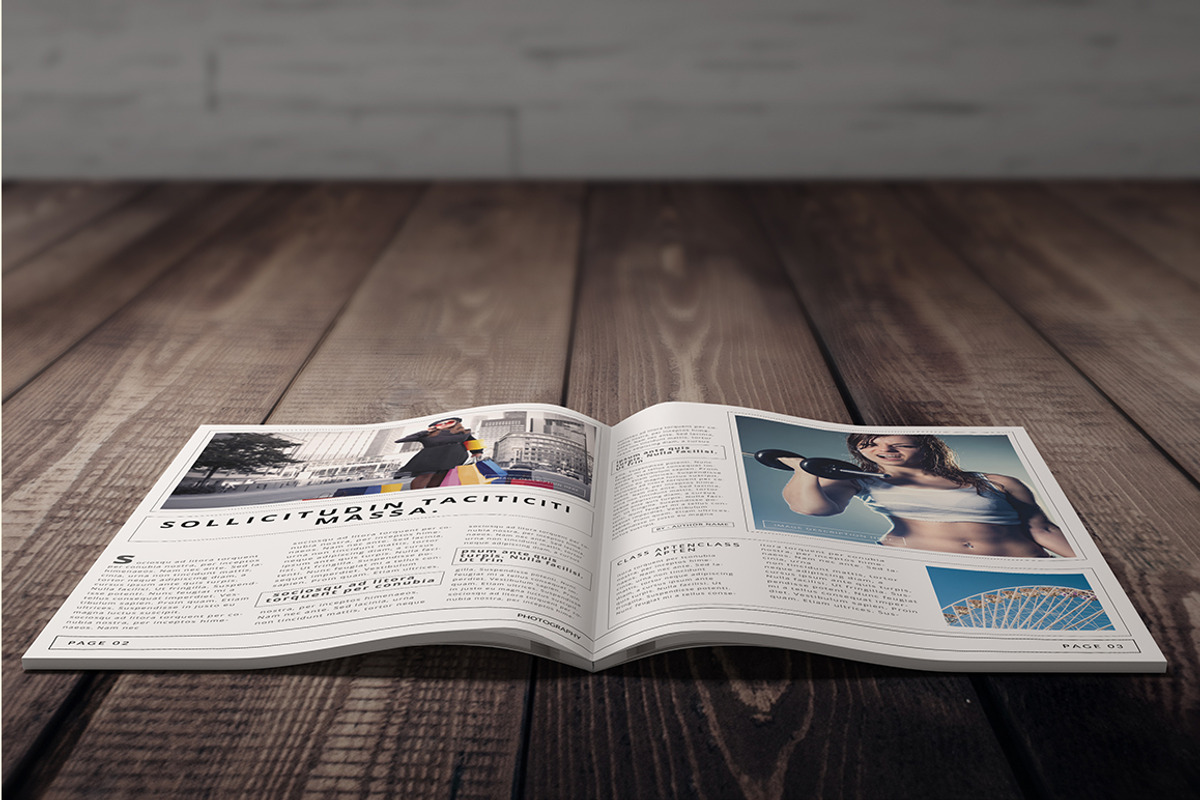 Magazine / Brochure Mockups, a Print Template by pmvch (Photo 11 of 11)