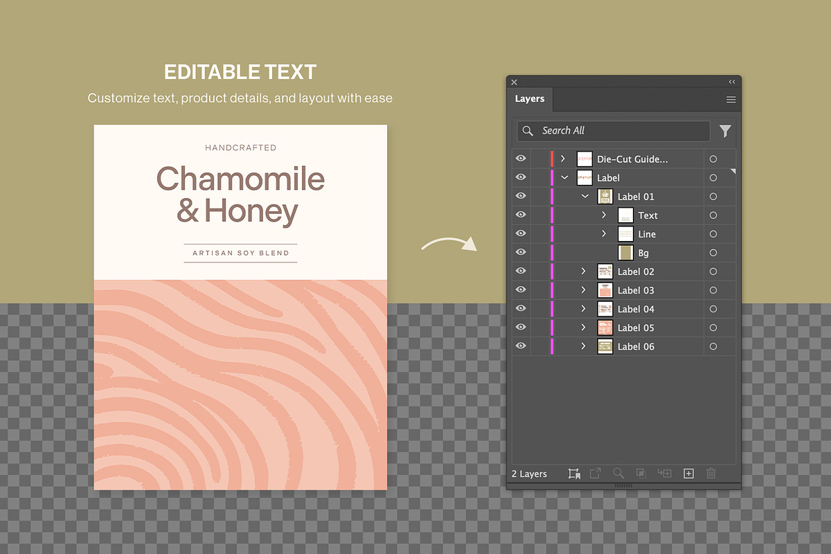 Product Label Template Set, a Brochure Template by BrandPacks (Photo 10 of 14)