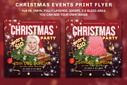 Christmas Event Print Flyer, a Flyer Template by designerzDukan (Thumbnail 1 of 2)