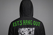 Urban Windbreaker Hoodie Mockup, a Hoody Mockup by Designer Dude (Thumbnail 1 of 2)