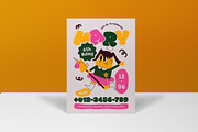 White Kids Birthday Invitation, an Invitation Template by graphicook (Thumbnail 6 of 6)