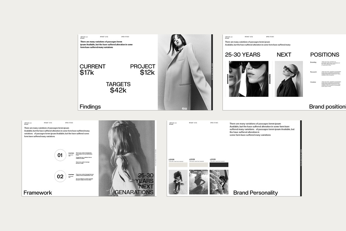 EPEX | Brand Strategy Template, a Presentation Template by Slide-Agency (Photo 2 of 12)