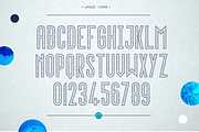 Upside - Complete Family (4 fonts), a Sans Serif Font by Little Fonts (Thumbnail 6 of 6)