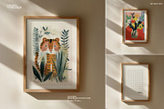 Frame Poster Art Mockup | DIN A PSD, a Household Mockup by momomockps (Thumbnail 9 of 11)