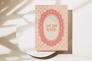 Whimsical Love Frames and Bows, an Object Graphic by DesignThatMatters (Thumbnail 4 of 11)