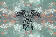 6 Phoenix B&W Tribal Tattoos Part 2, a Pattern Graphic by Natsuhisui (Thumbnail 4 of 7)