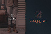 Art Deco A-Z Logo Templates, a Branding & Logo Template by VP Fonts (Thumbnail 27 of 29)