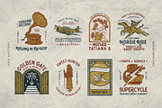 8 Random Badges Designs Template, a Branding & Logo Template by Wortfice (Thumbnail 5 of 8)