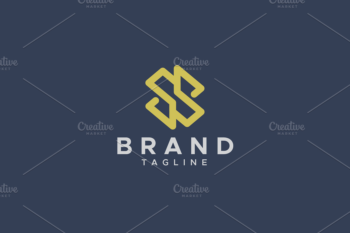 SS letter mark logo design, a Branding & Logo Template by Amadul11 (Photo 1 of 4)