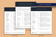 Resume template pro, Word, Pages, a Resume Template by VictoriousVita (Thumbnail 4 of 8)