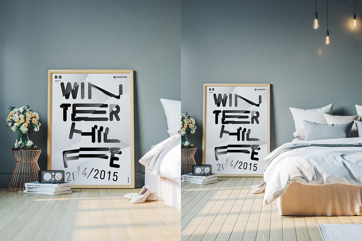 Poster Frame Mockup Set 4, a Print Template by Best Pixels™ (Photo 9 of 10)
