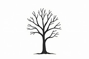 Wild Forest Tree Clipart Set, an Illustration by balal (Thumbnail 8 of 21)